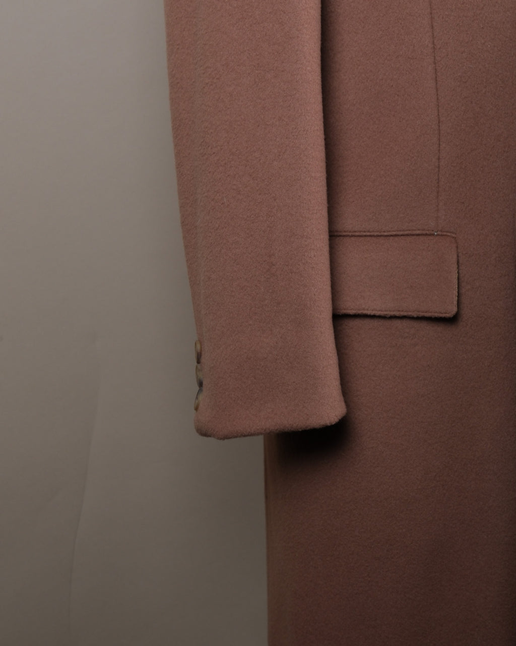 Caramel DB. Wool Coat