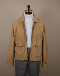 Saddle Suede Flight Jacket
