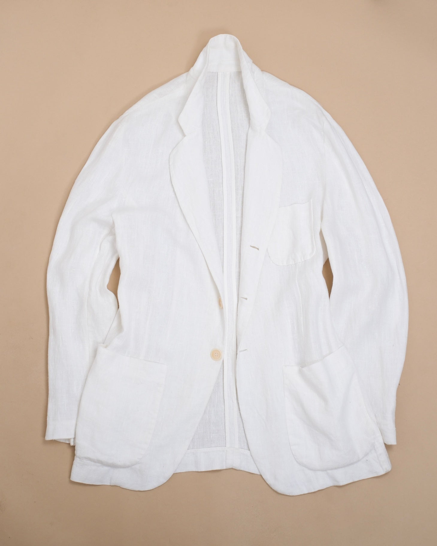 Off-White Linen Overshirt