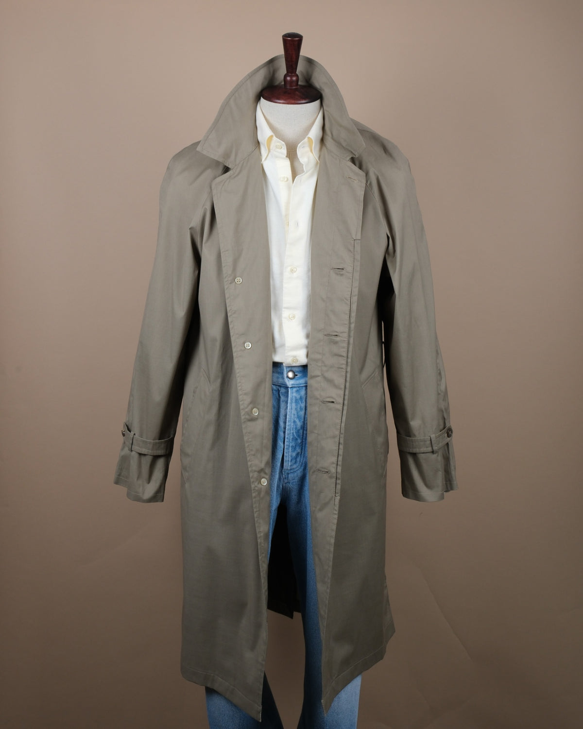 Unlined Lightweight Raglan Coat