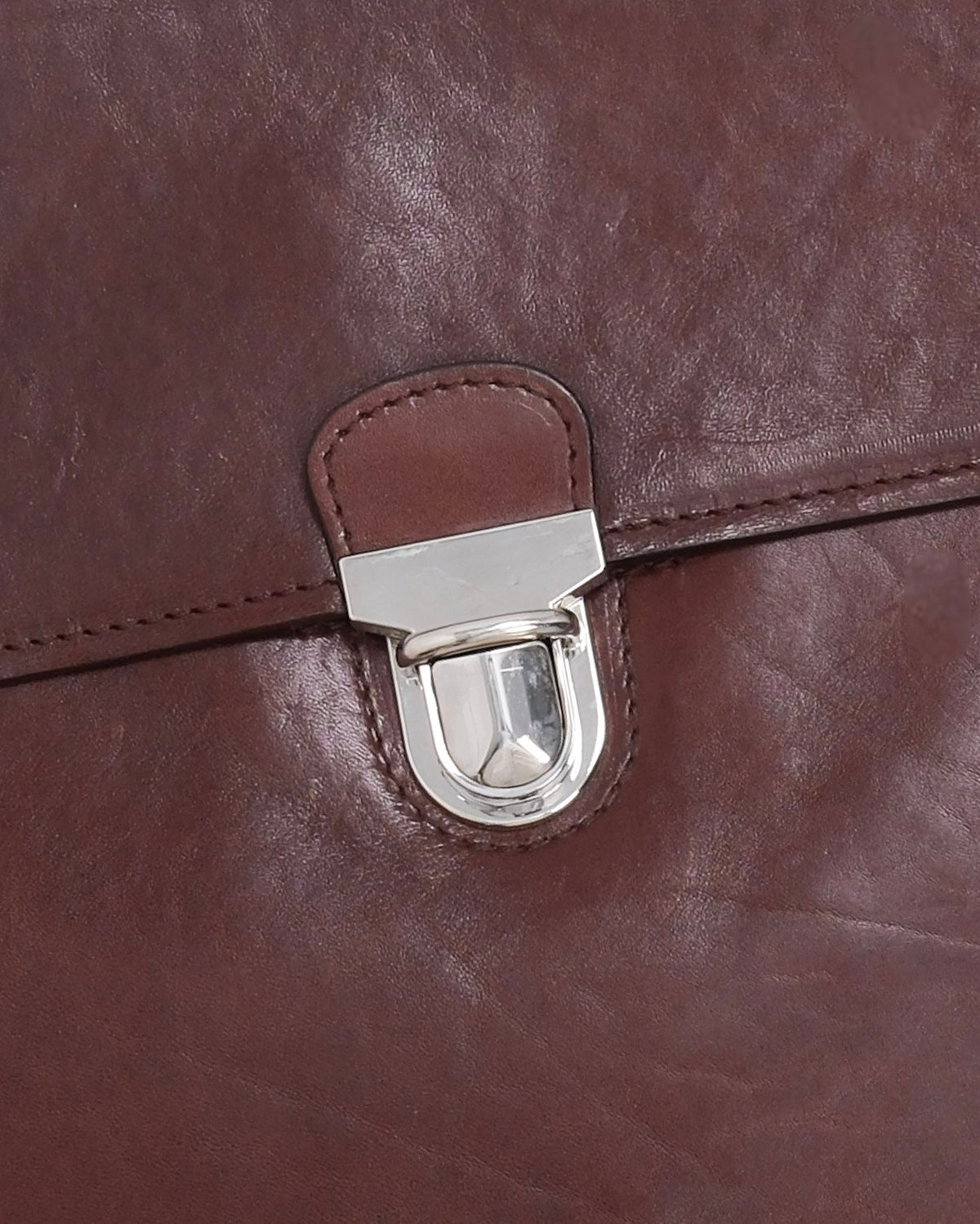 Brown Oxblood Leather Laptop Case