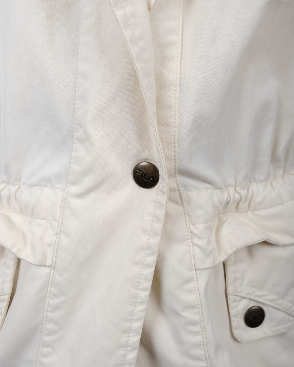 Ecru Cotton Sportivo Jacket