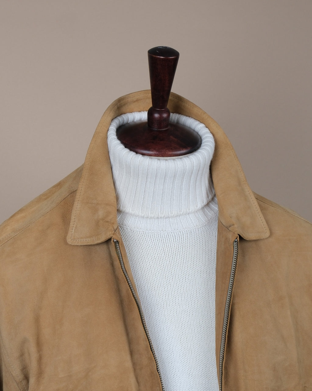 Saddle Suede Flight Jacket