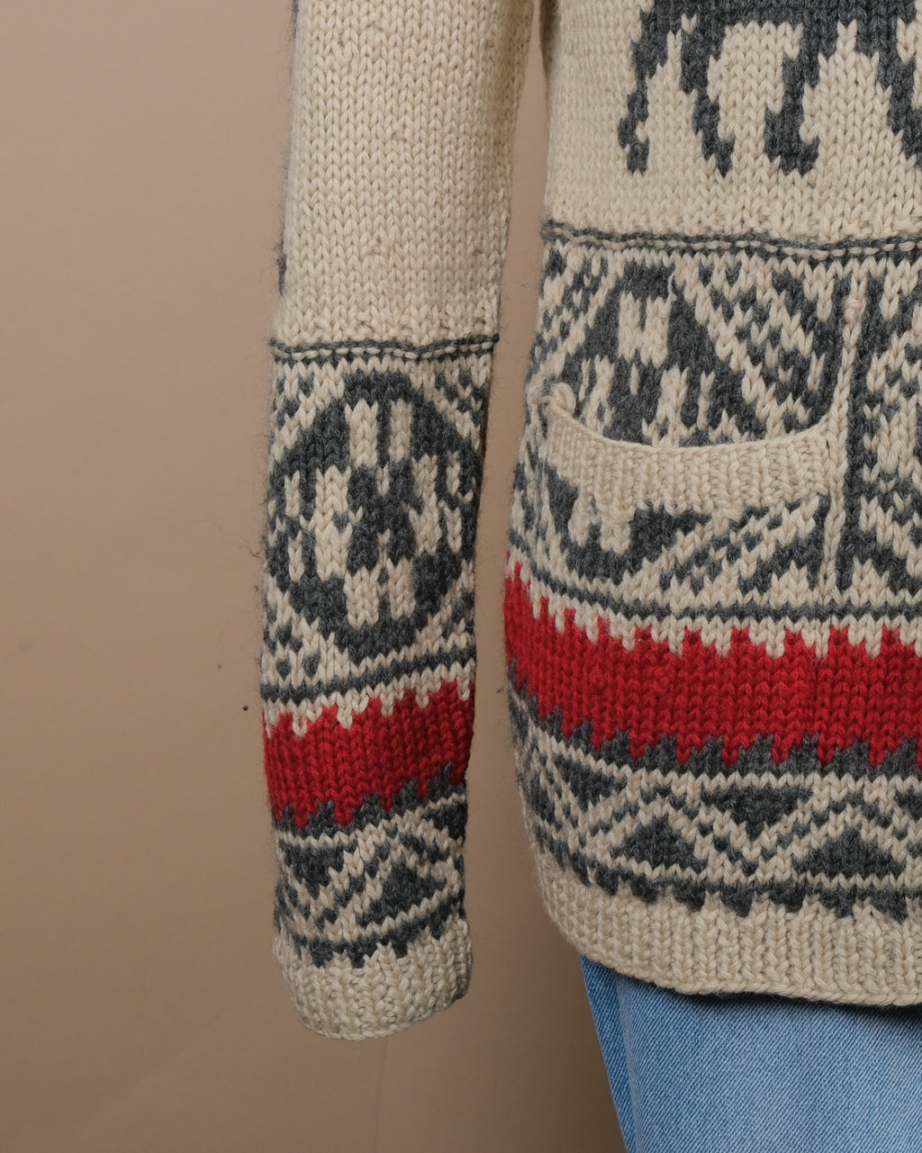 Cowichan Shawl Cardigan