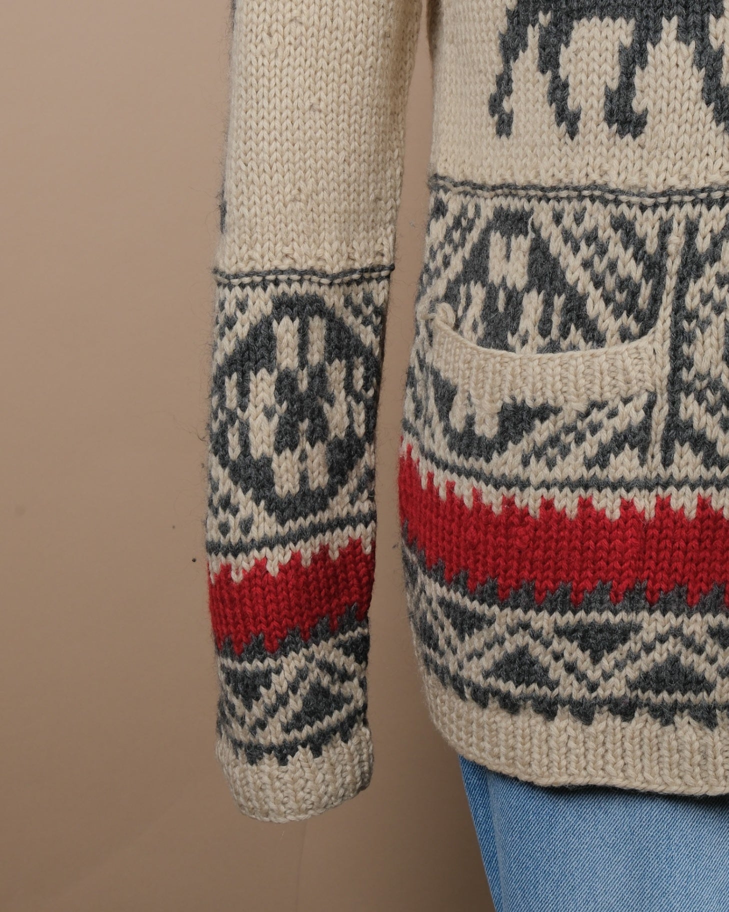 Cowichan Shawl Cardigan