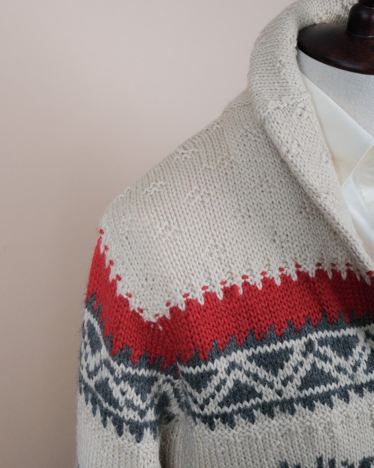 Cowichan Shawl Cardigan