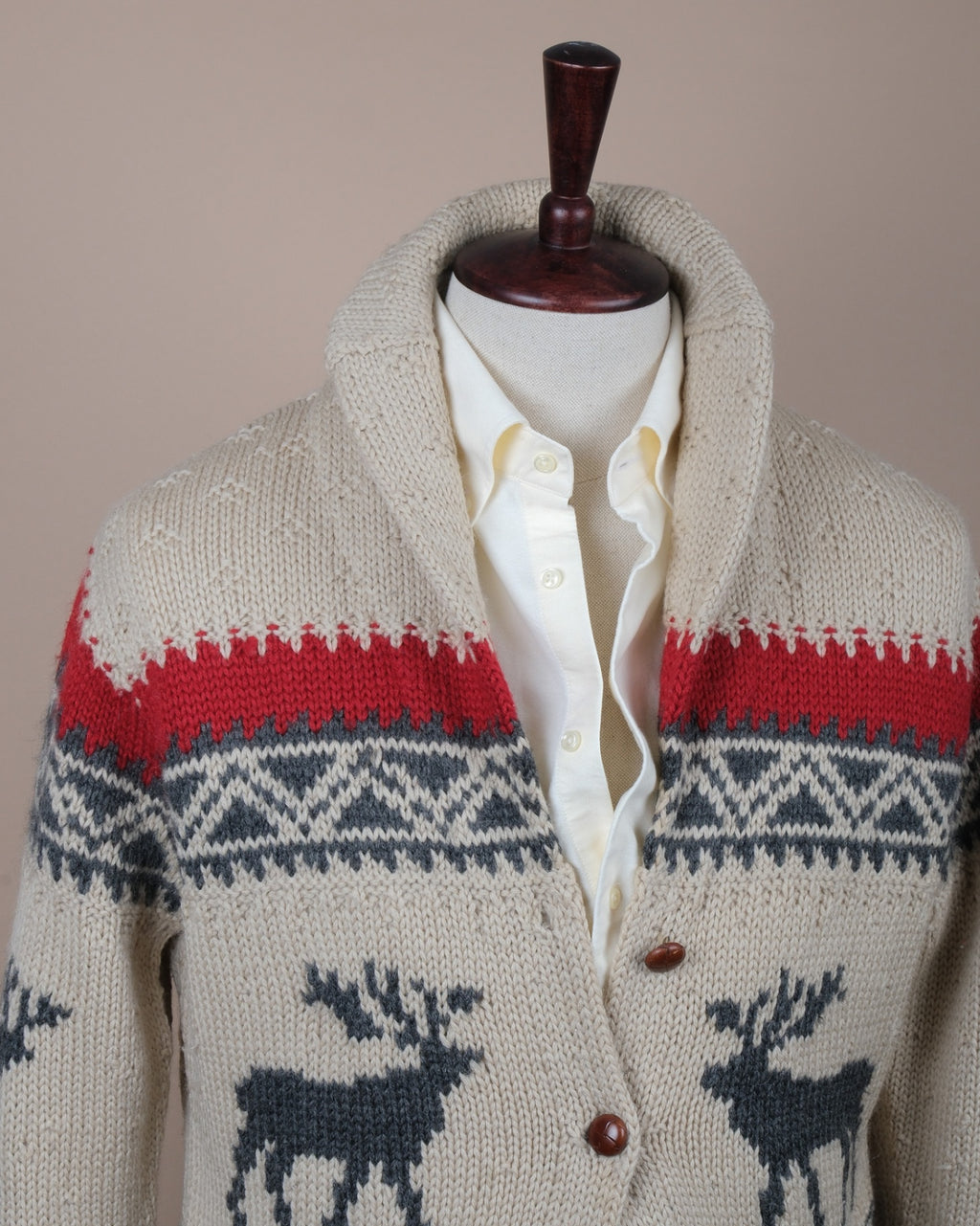 Cowichan Shawl Cardigan