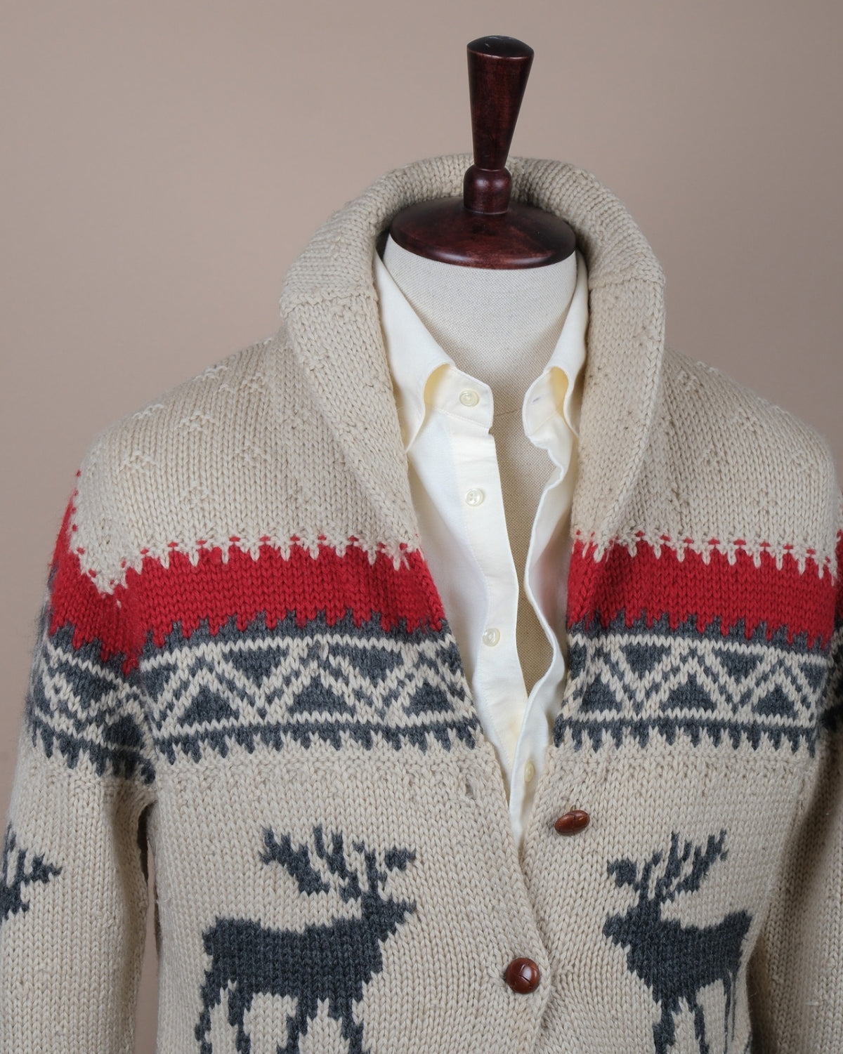 Cowichan Shawl Cardigan