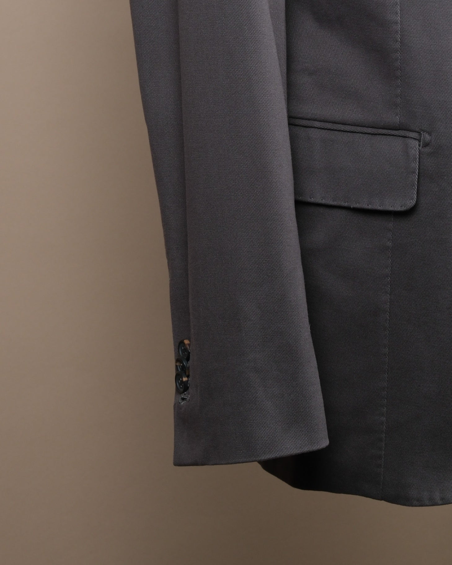 Slate Cotton Twill Sports jacket