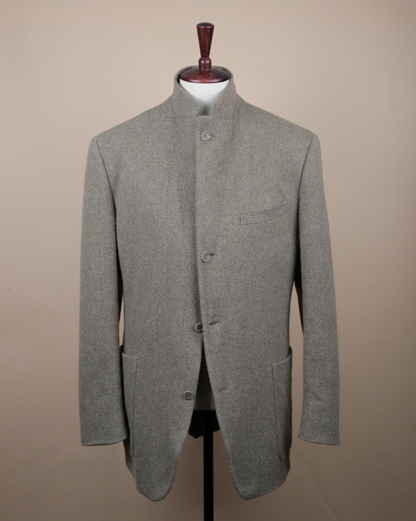 Sage Heavy Twill Cashmere Sports Jacket