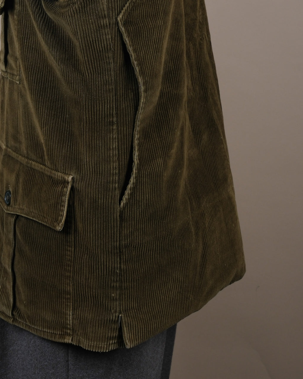 Olive Corduroy Vest