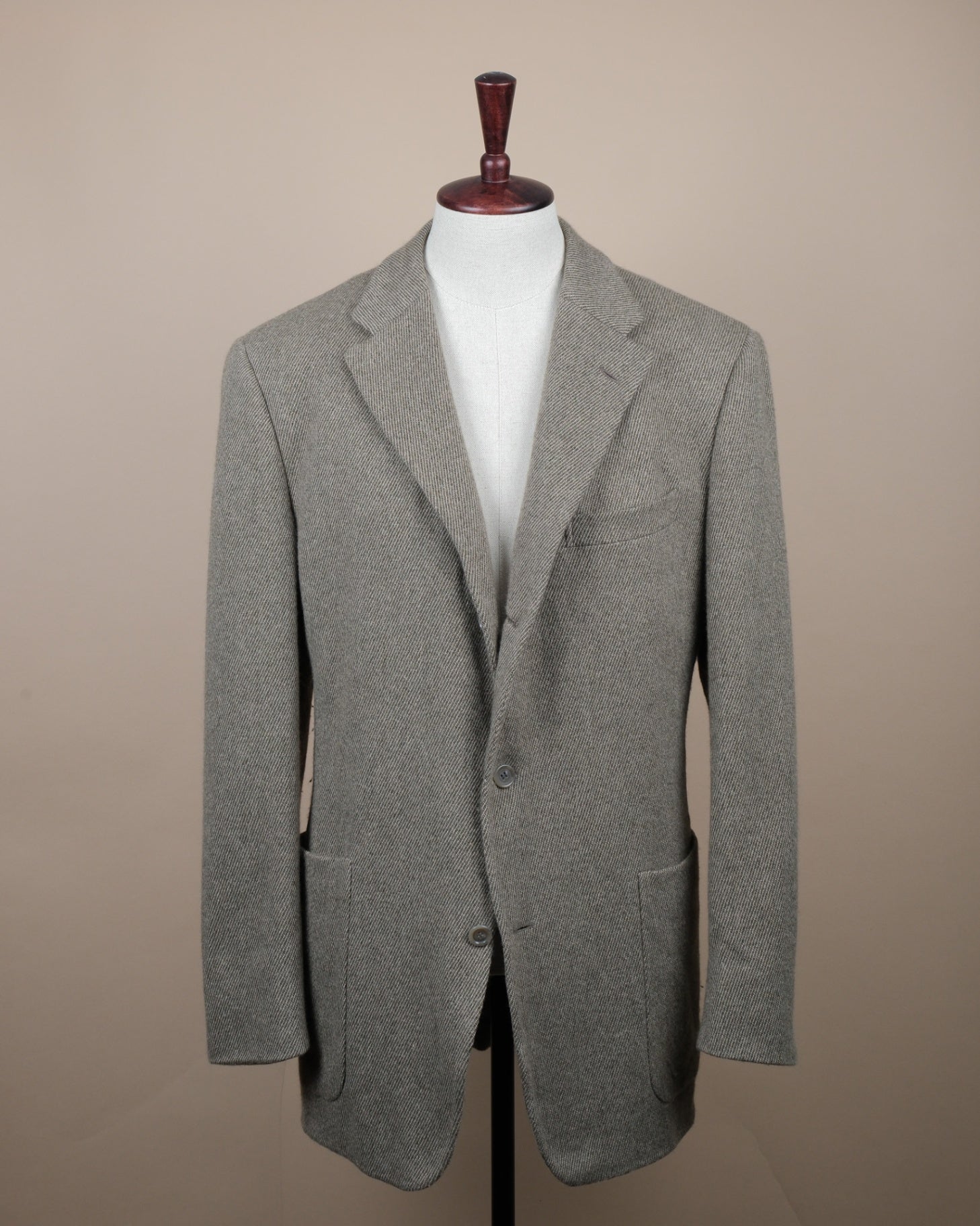 Sage Heavy Twill Cashmere Sports Jacket