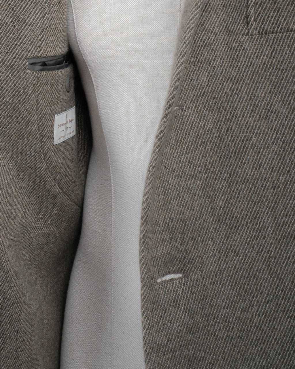 Sage Heavy Twill Cashmere Sports Jacket