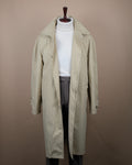 Beige "Double Collar" Raglan Raincoat