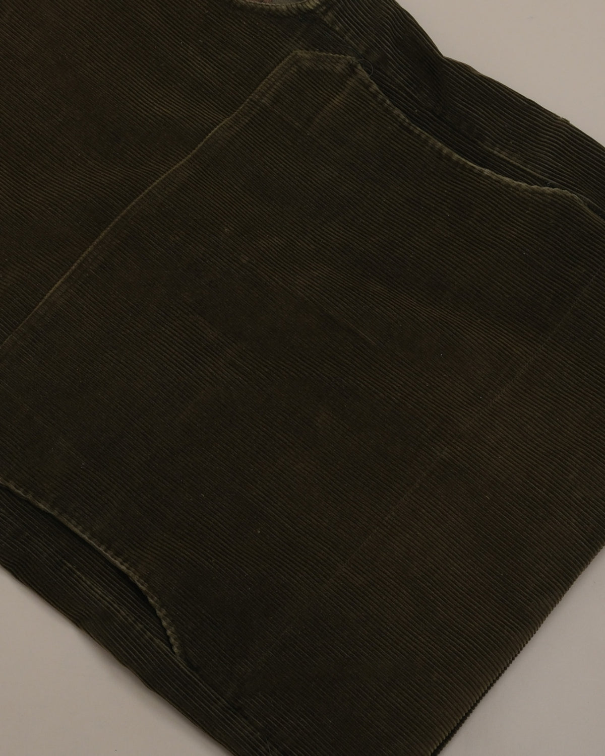 Olive Corduroy Vest