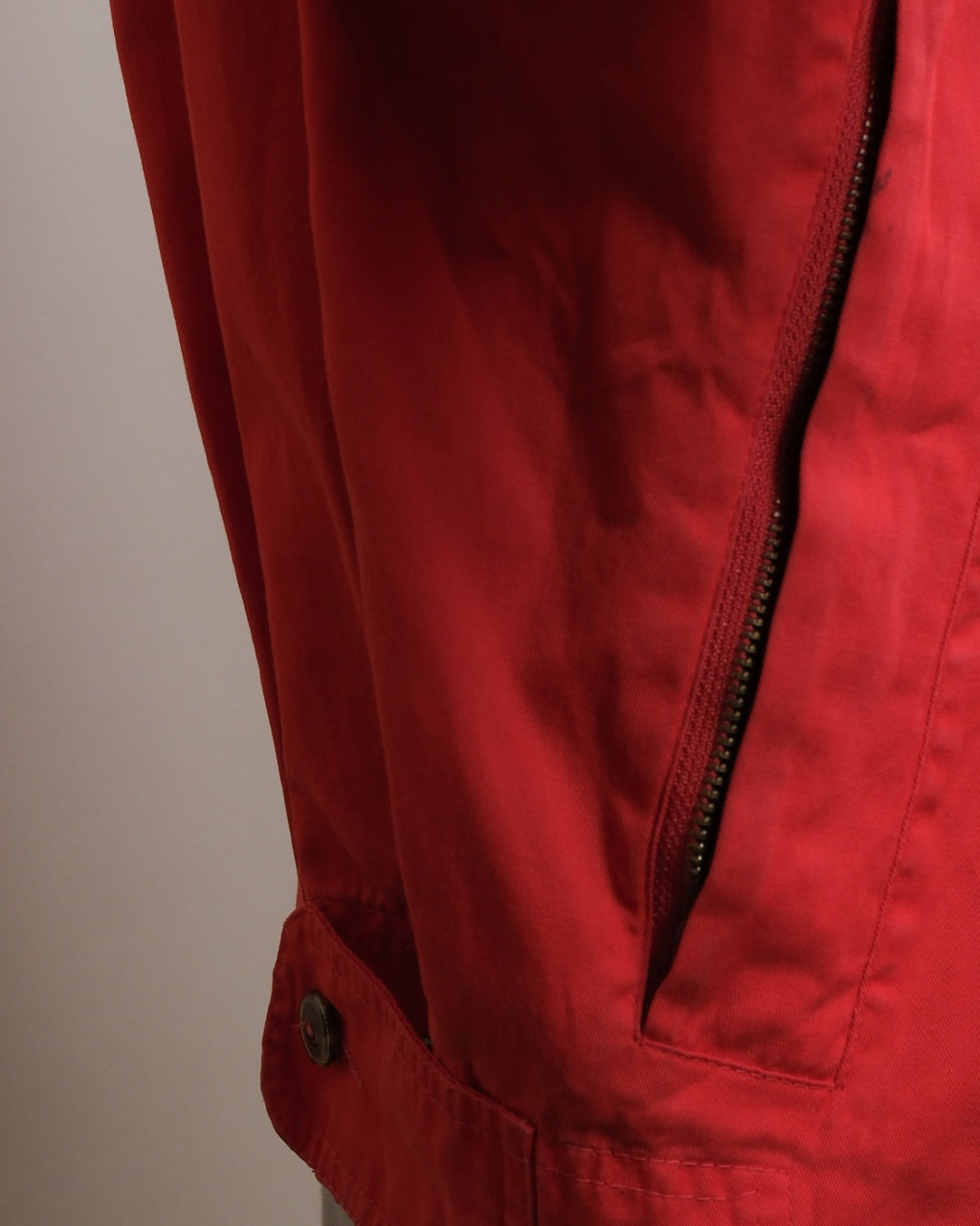 Red Raglan Leisure Jacket