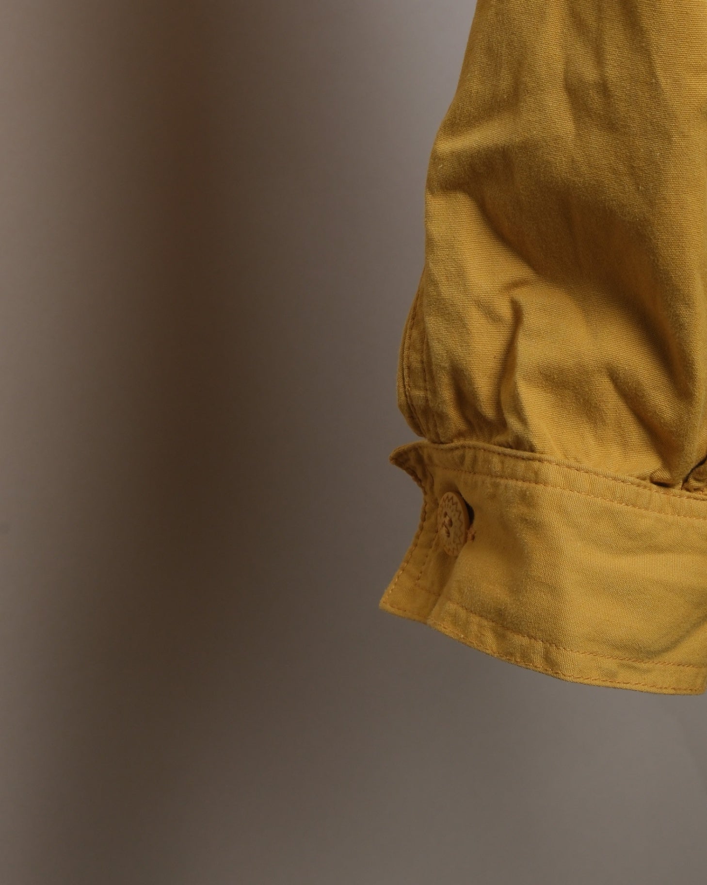 Warm Yellow Split Raglan Field Jacket