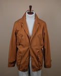 Terracotta Cotton Twill Field Jacket