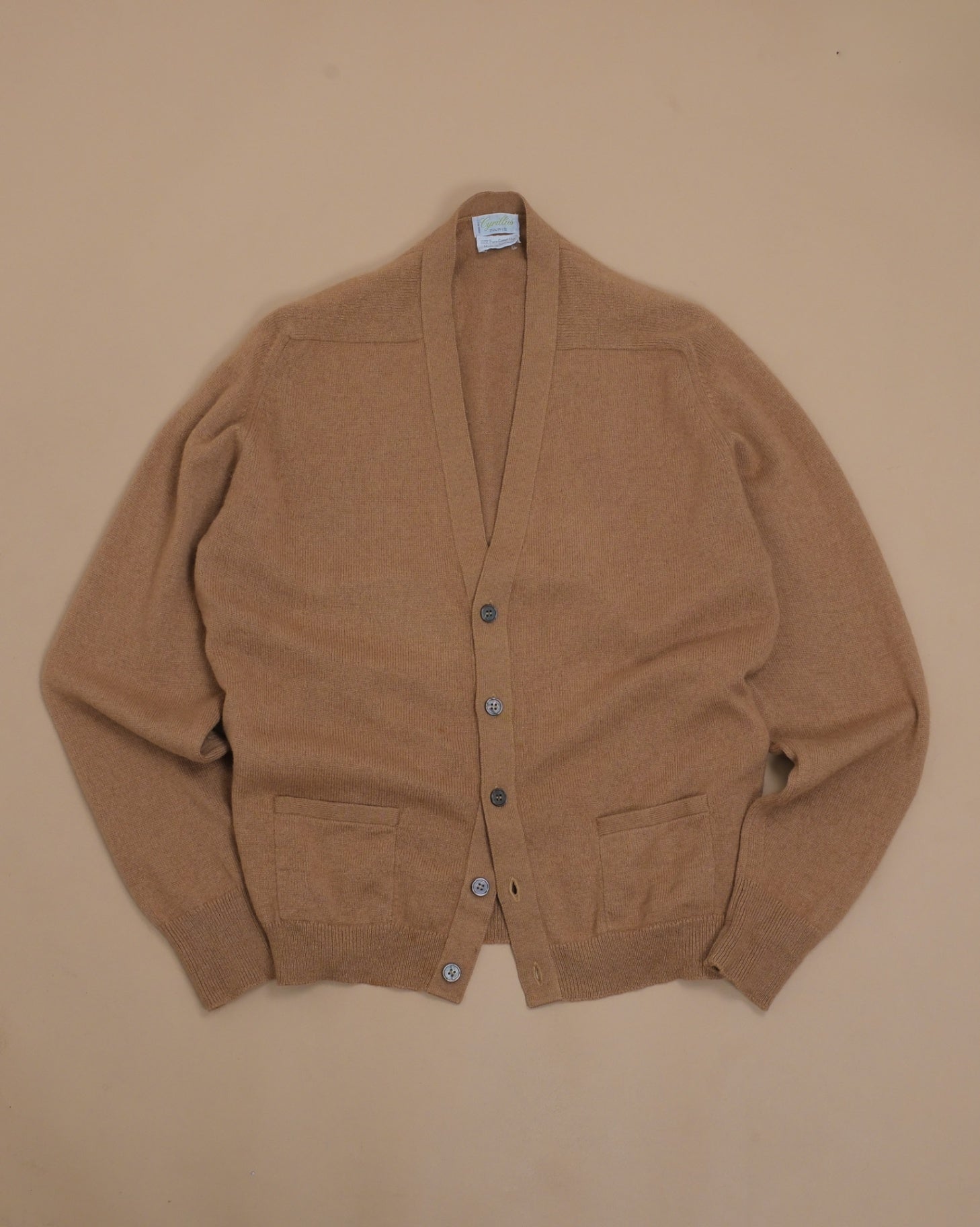 Dark Camelhair Cardigan