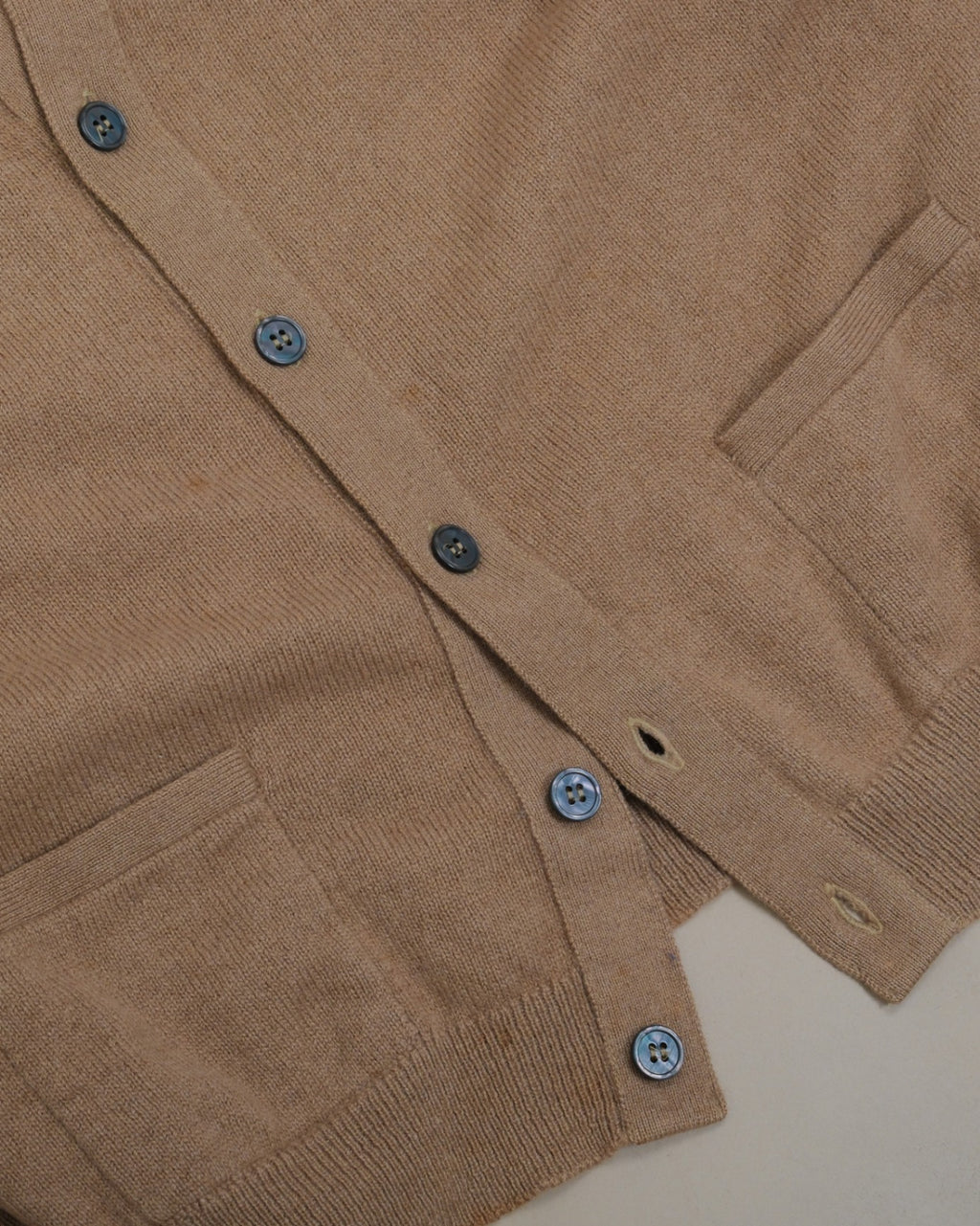 Dark Camelhair Cardigan