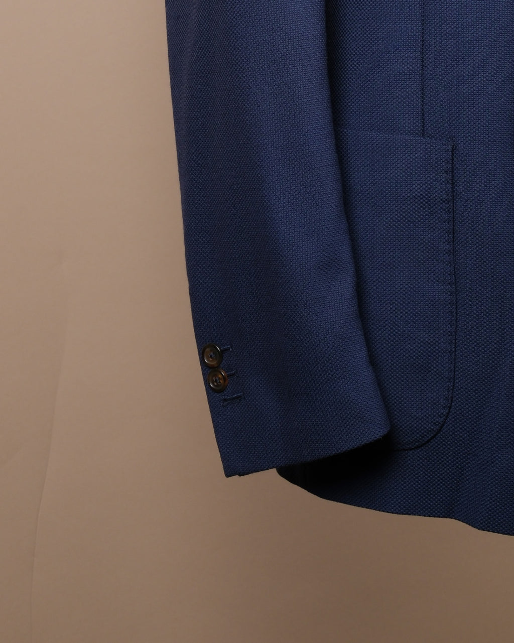 Blue DB. Virgin Wool Hopsack Sports Jacket