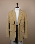 Beige Corduroy Sports Jacket