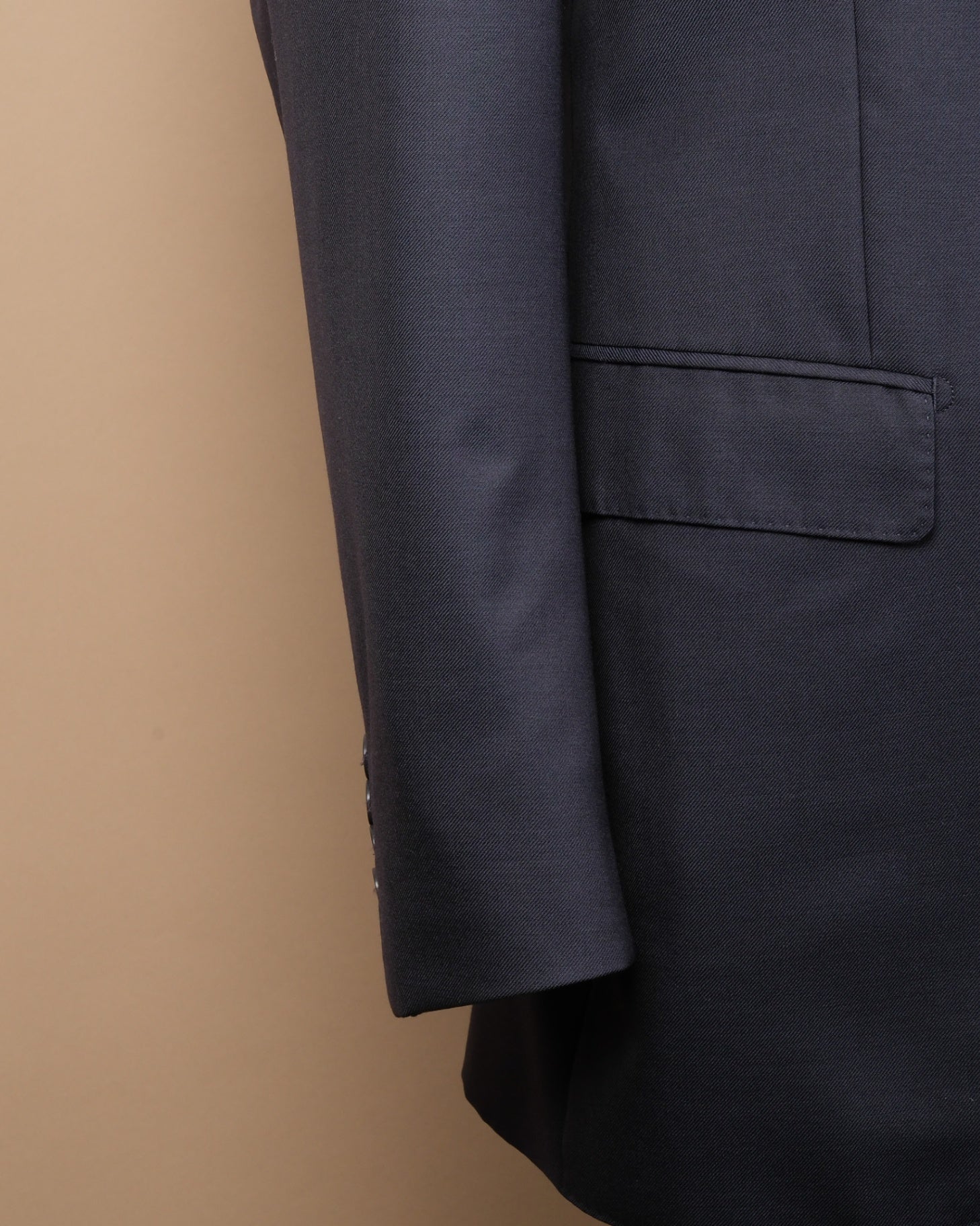 Navy Cavendish Wool Twill Suit