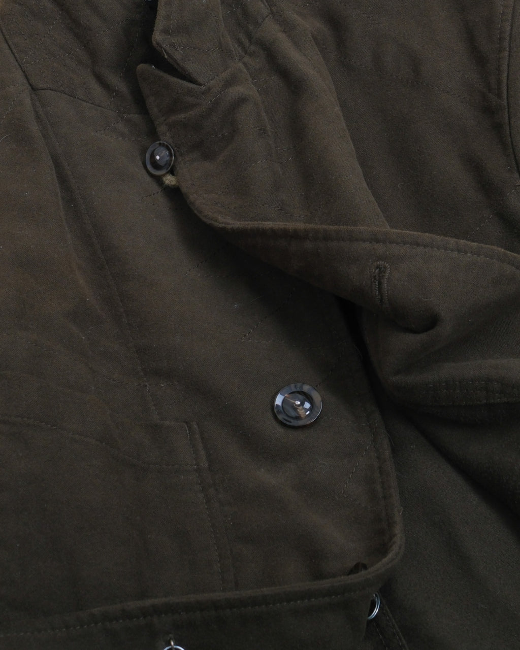 Dark Moss Moleskin Chore Blazer