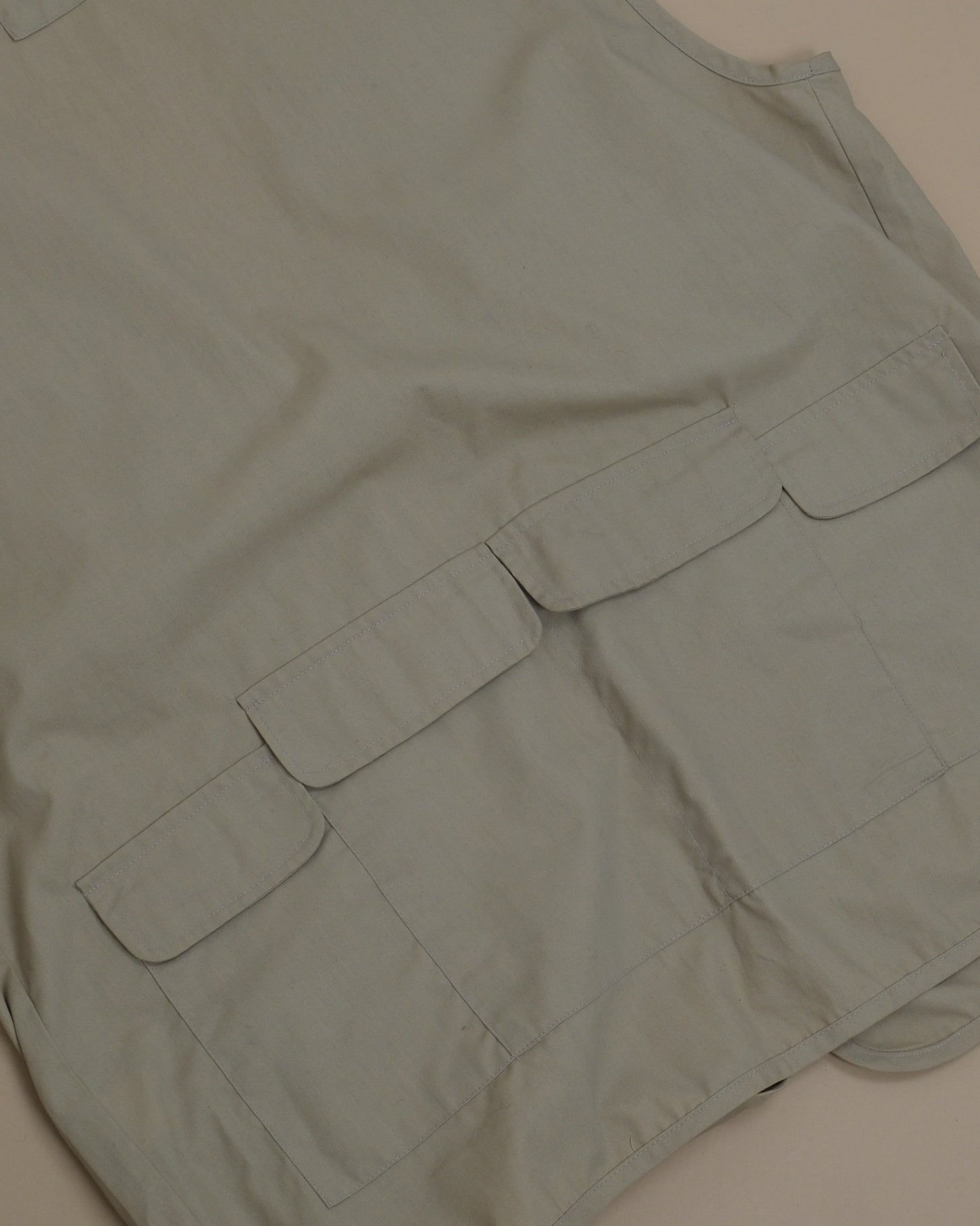 Beige Technical Sportswear Vest