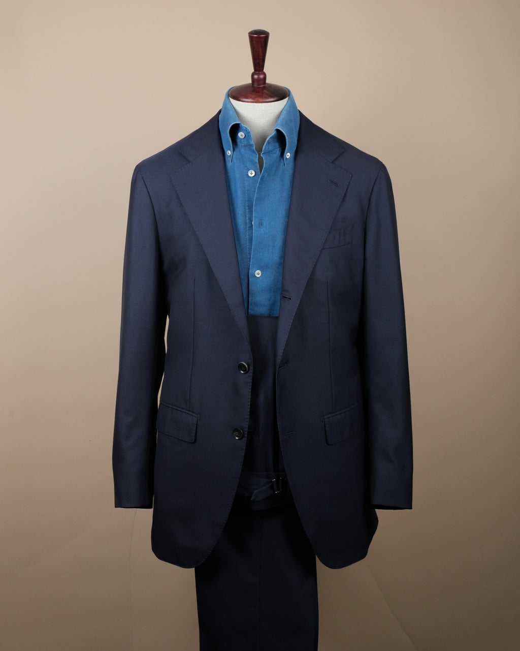 Navy Cavendish Wool Twill Suit