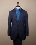 Navy Cavendish Wool Twill Suit