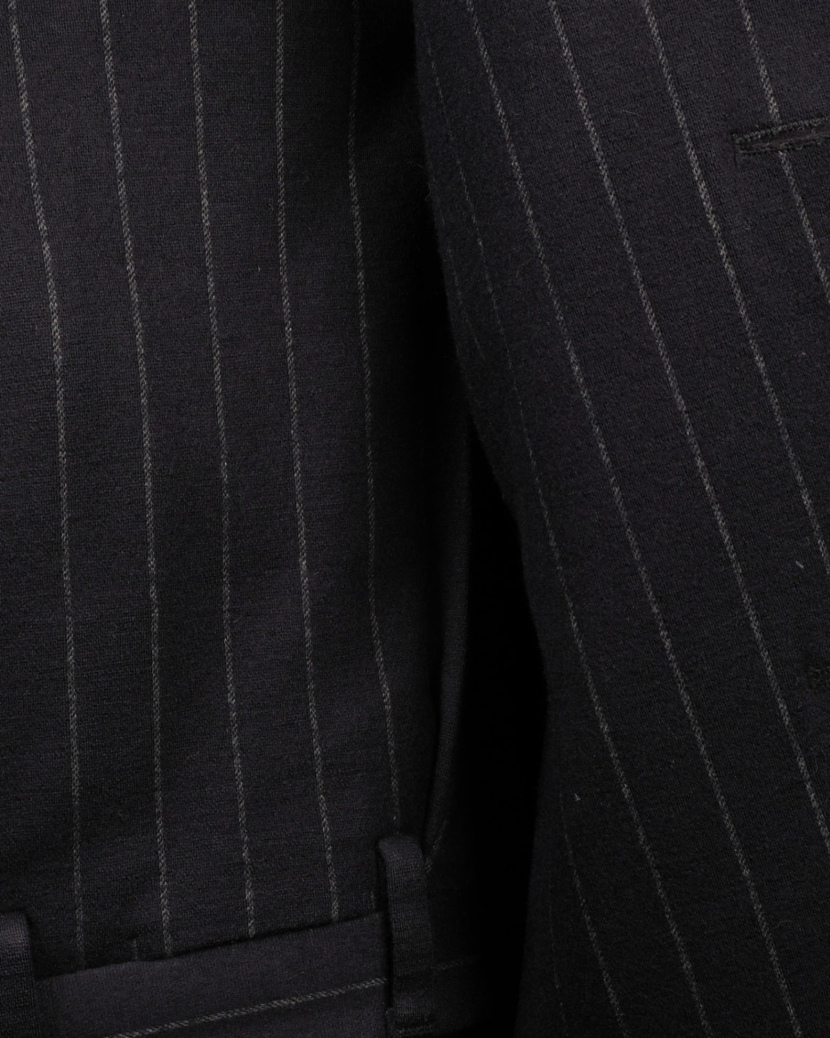Navy Chalk Stripe Jersey Cloth Suit
