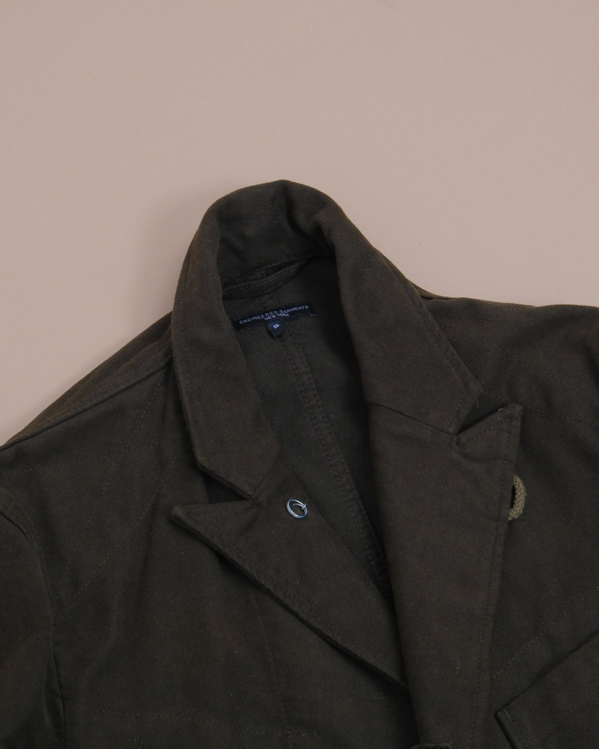 Dark Moss Moleskin Chore Blazer
