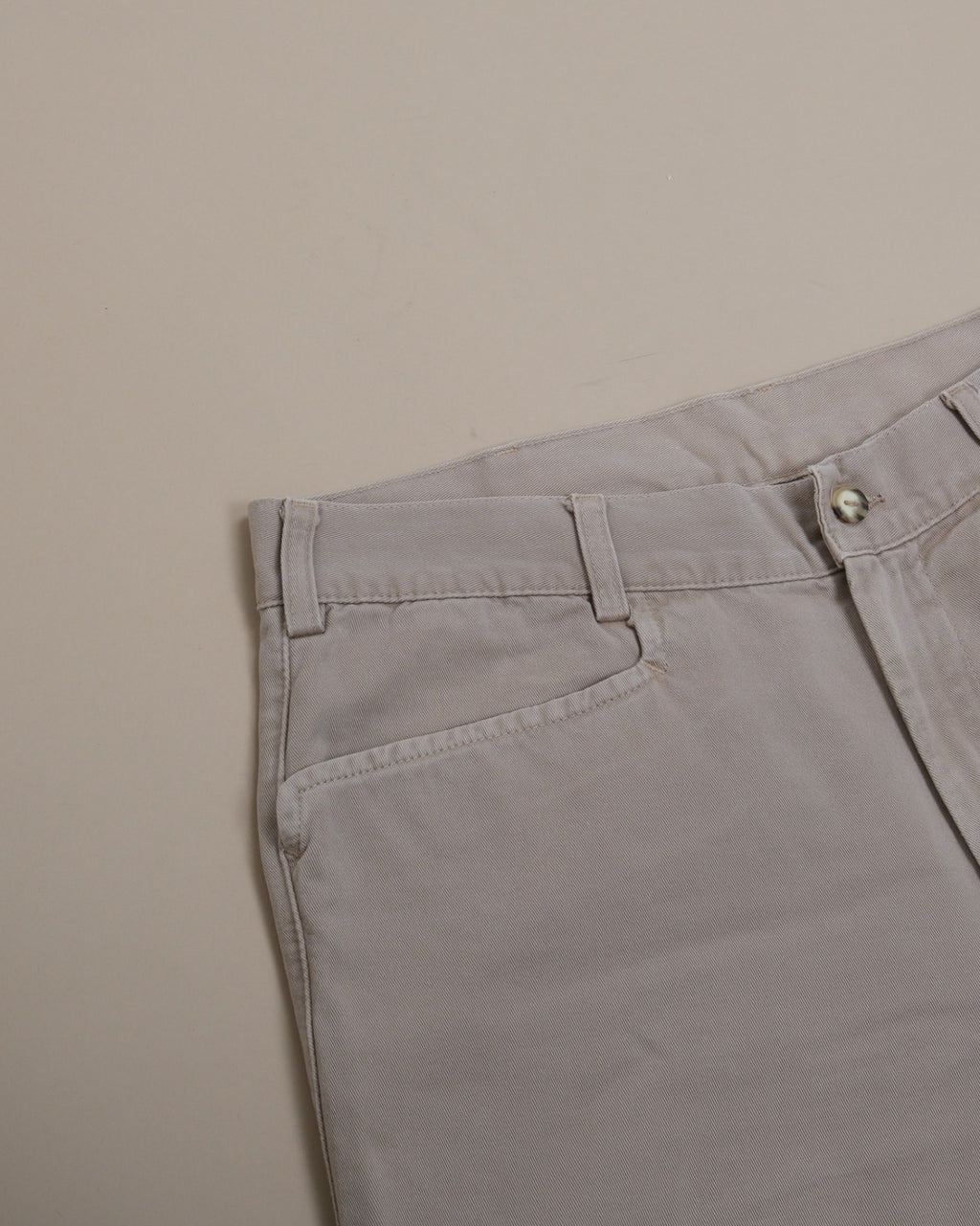 Khaki French Pocket Trousers
