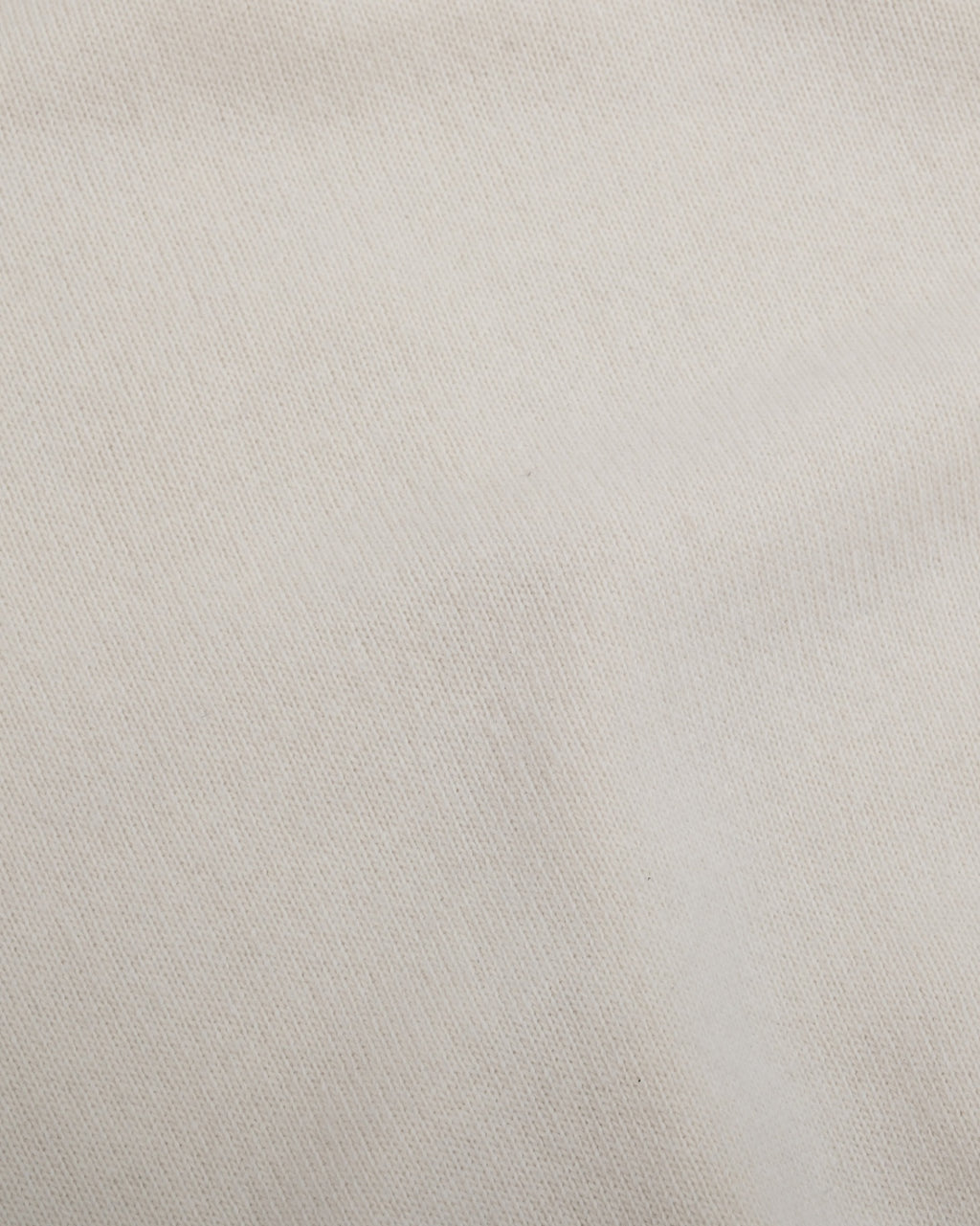 Cream Virgin Wool/Cashmere Rollneck