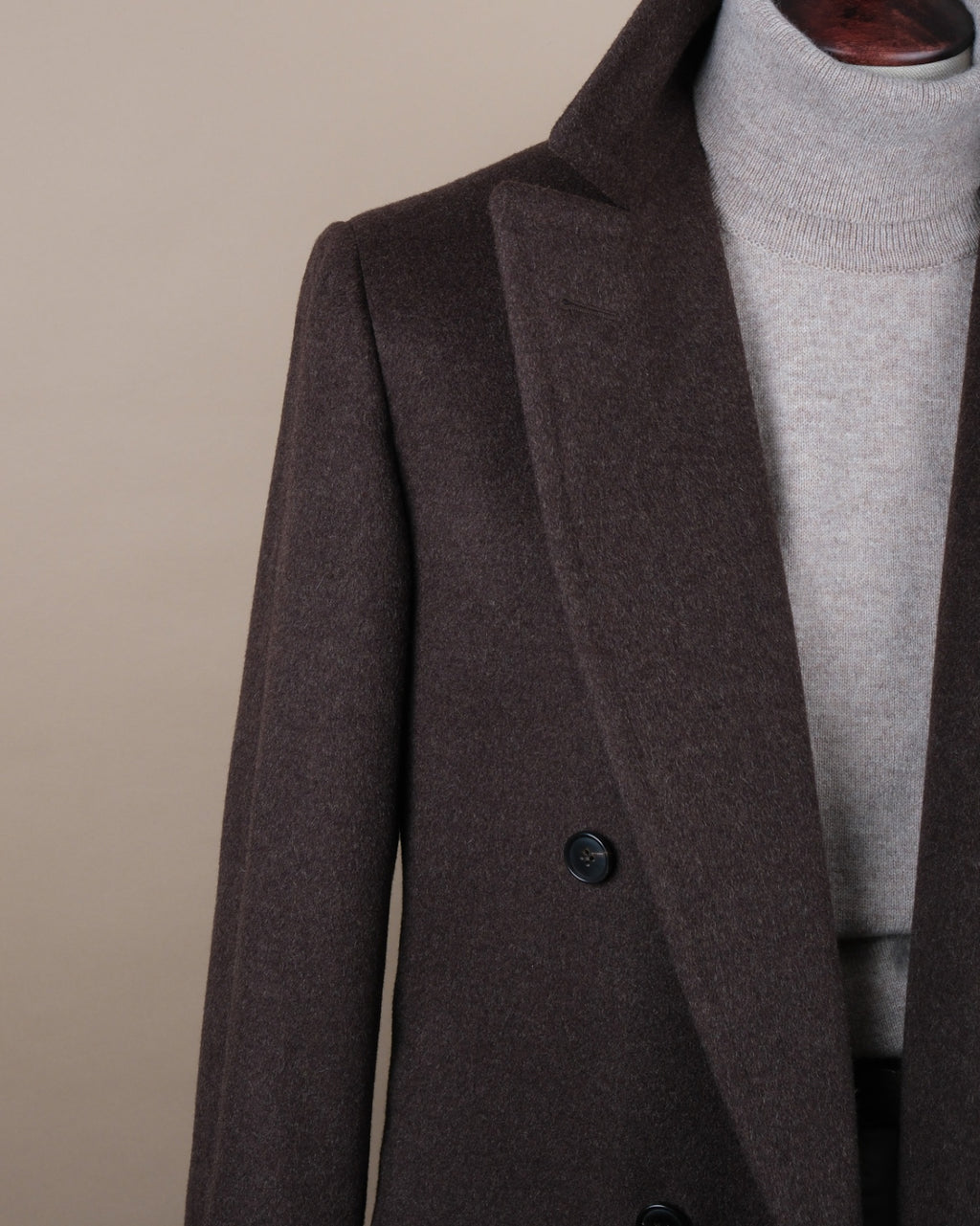 Dark Brown Polo Coat