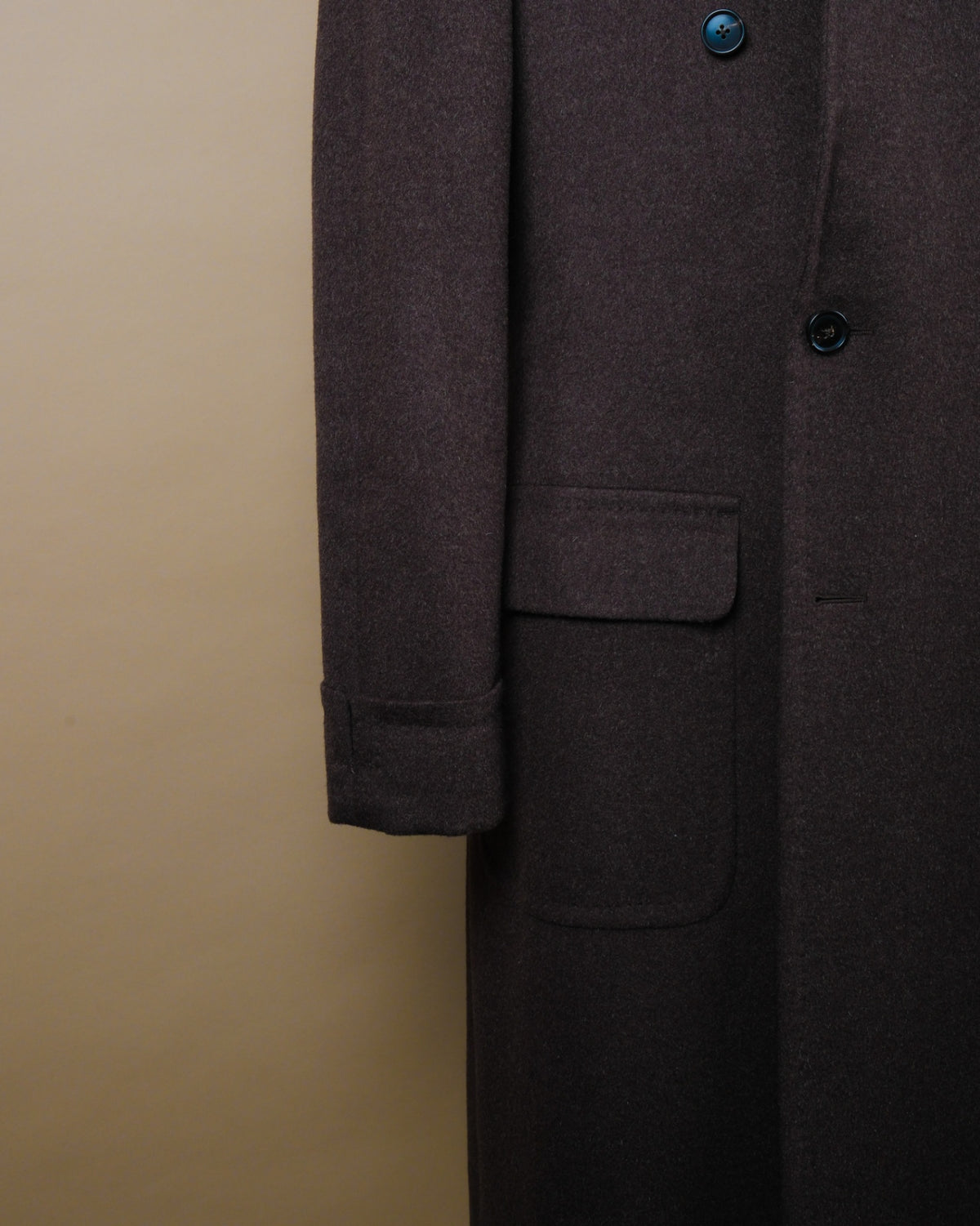 Dark Brown Polo Coat