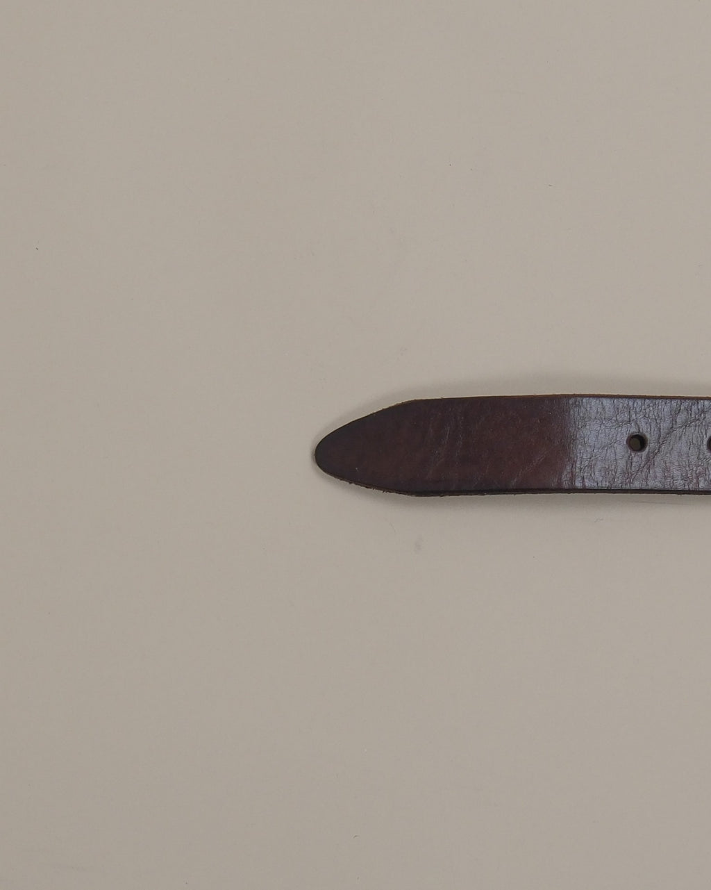 Dark Brown Calf Leather 30mm Belt