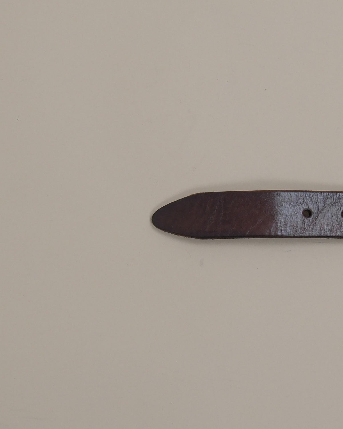 Dark Brown Calf Leather 30mm Belt