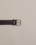 Dark Brown Calf Leather 30mm Belt