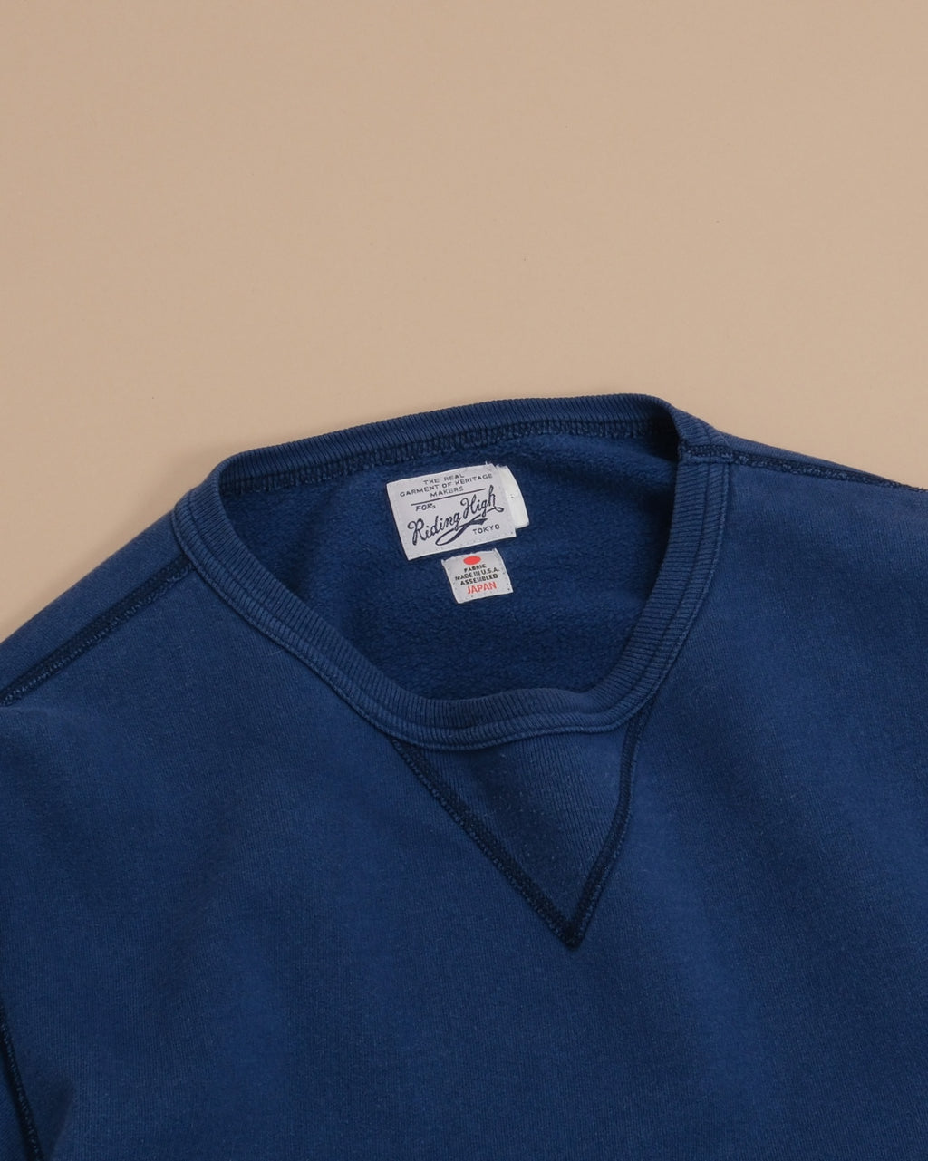 Indigo Jersey Sweatshirt