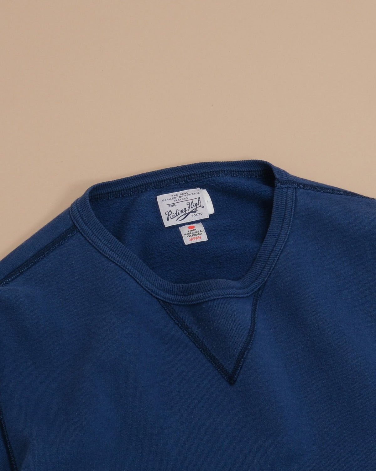 Indigo Jersey Sweatshirt