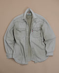 Faded Sage Western Denim Shirt