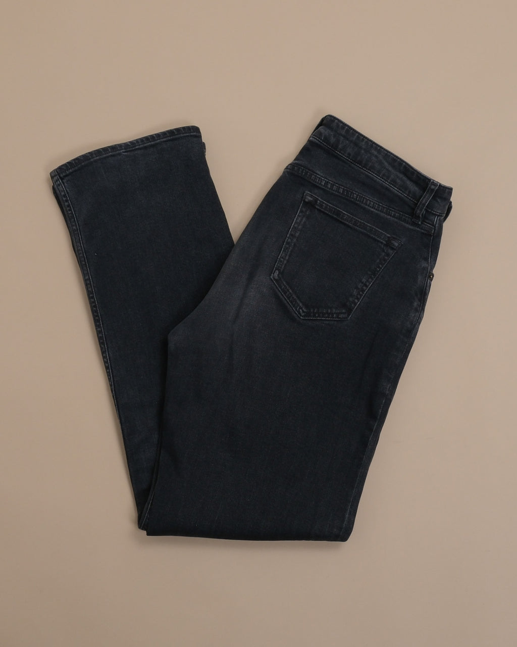 Washed Black High-Rise Jeans