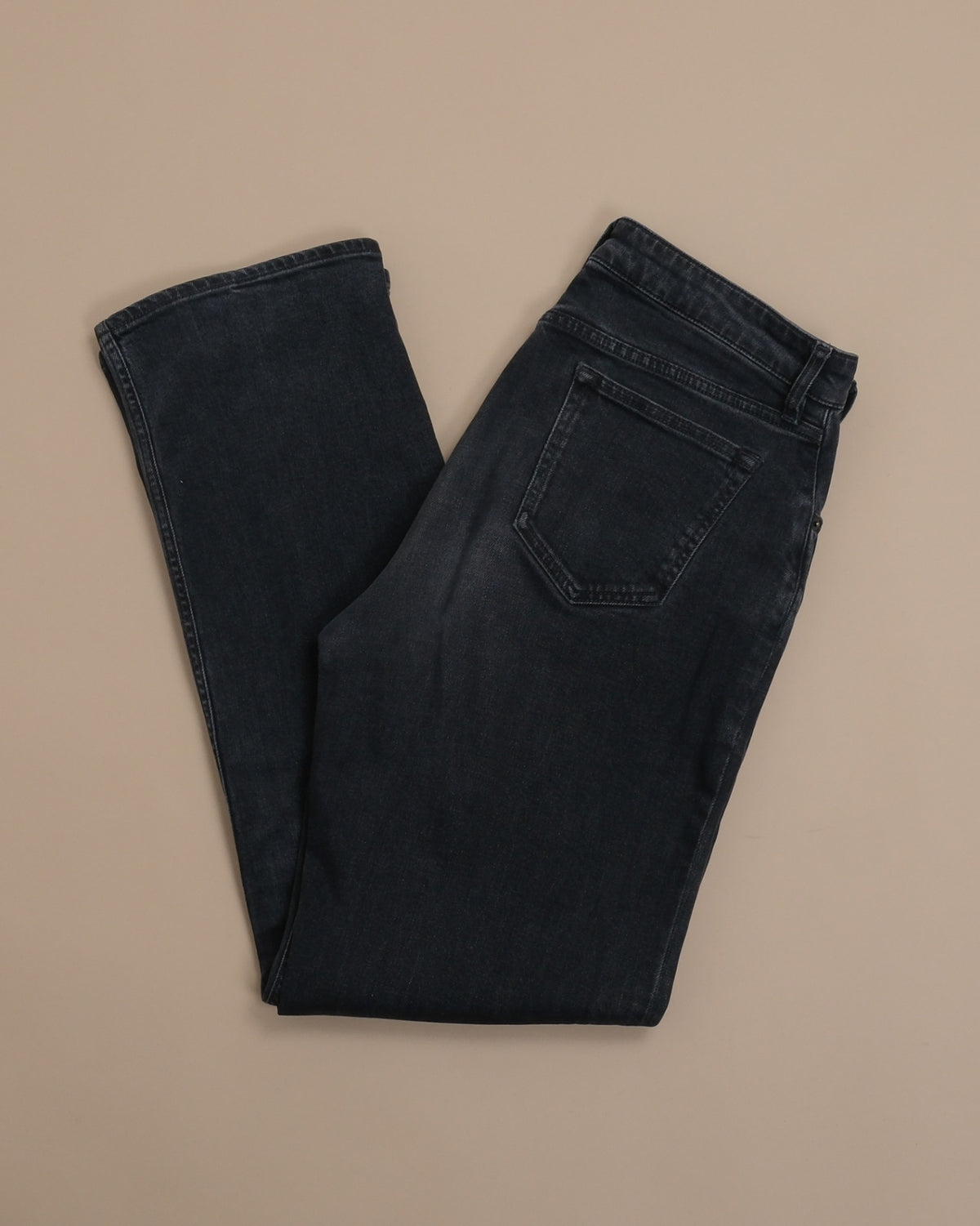 Washed Black High-Rise Jeans