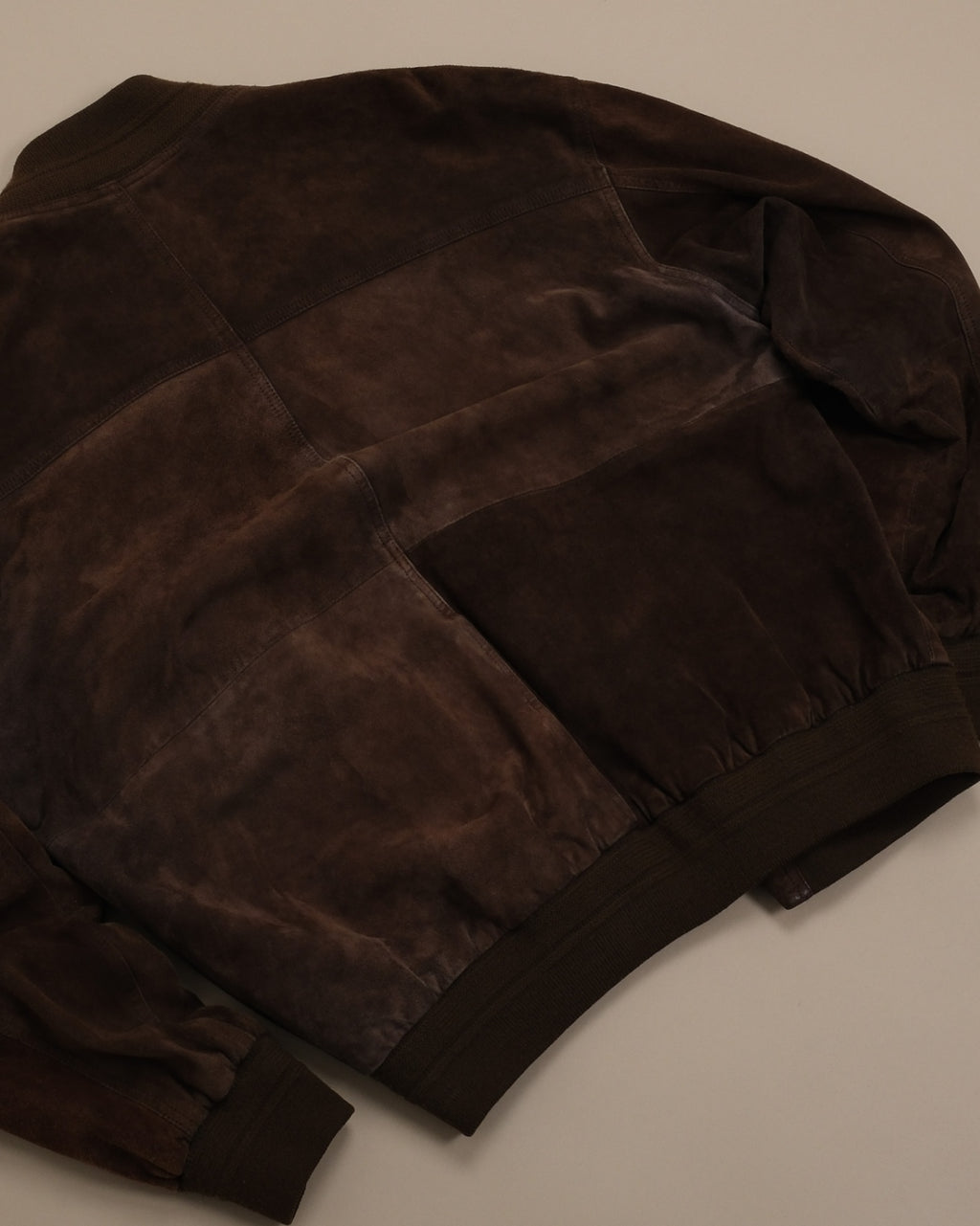 Chocolate Suede Flight Jacket