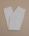 Ecru Denim High-Rise Arthur Jeans