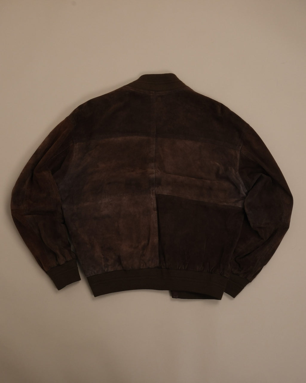 Chocolate Suede Flight Jacket