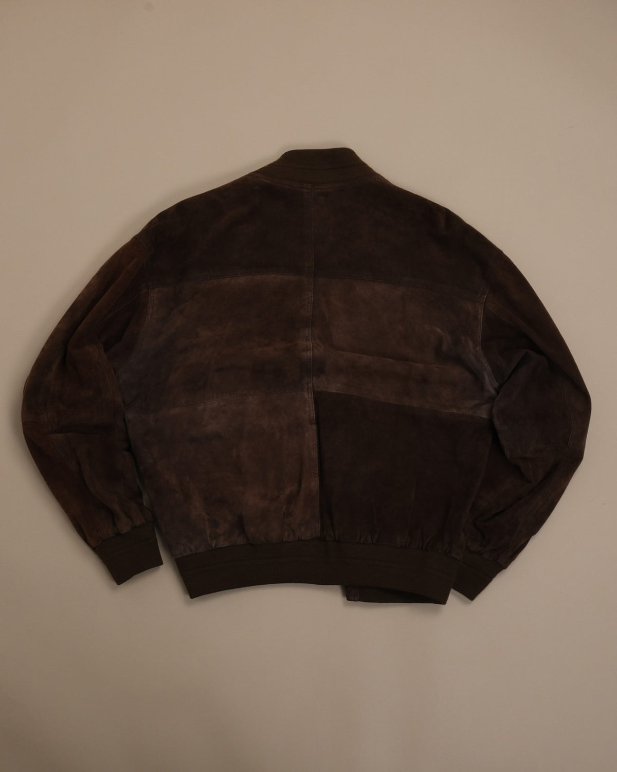 Chocolate Suede Flight Jacket