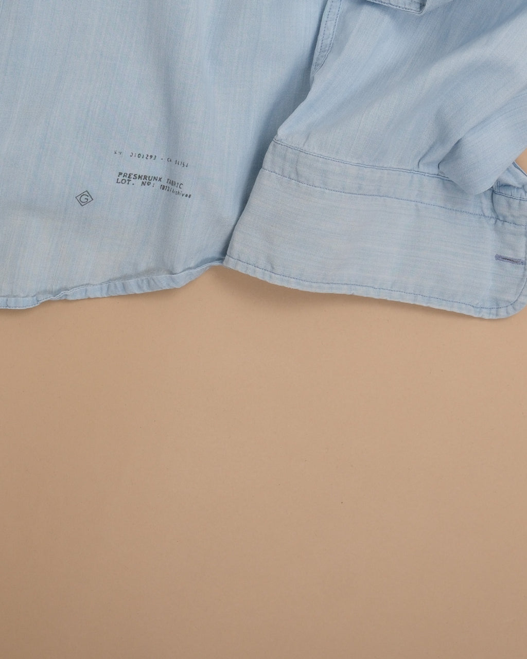 Light Wash Indigo Madras BD. Shirt